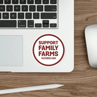 Support Family Farms Sticker - Image 2